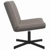 Swivel Chair Beige 63 x 75 x 76 cm Fabric