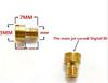 New 10 Sizes 4mm Main Jets For 50cc Carb Found on 139QMB 50,60,80cc 4-stroke Scooter