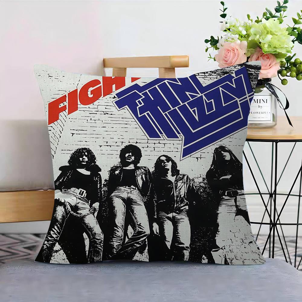 Classic Rapper Thin Lizzy Band Personalized Picture Text Home Decorative Pillows Household Gifts xcm