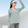 Camel Women's UPF 50+ Ice-Feel Sun Protection Hooded Jacket