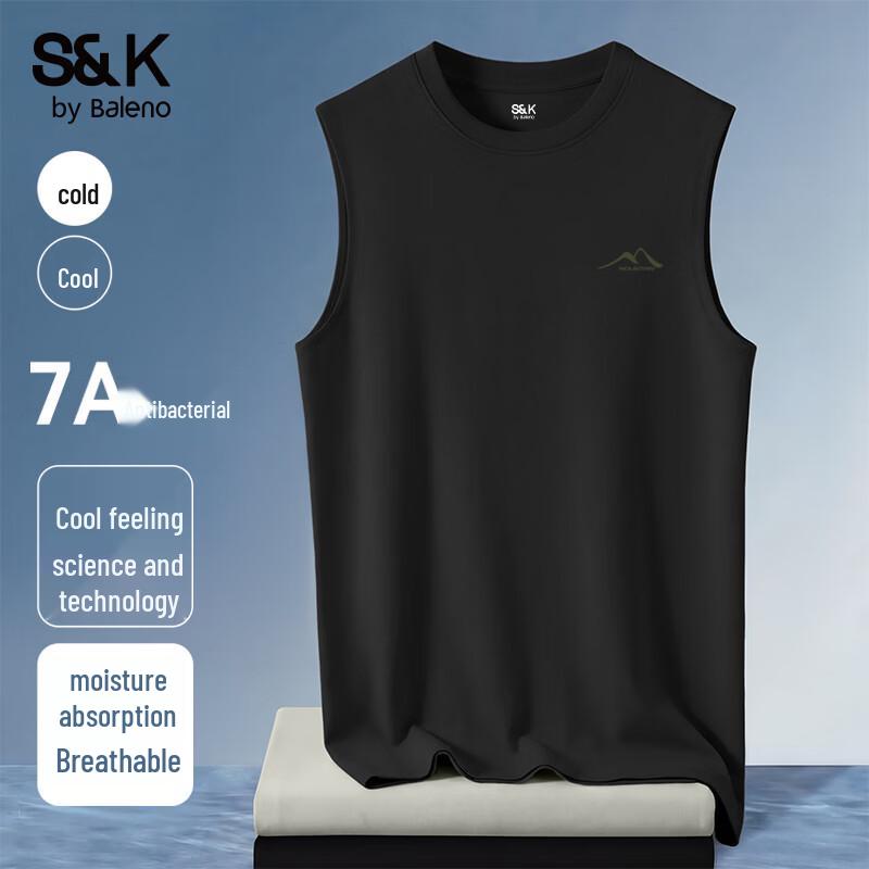 Baleno Men's Cool-Feel Sleeveless Tank Top