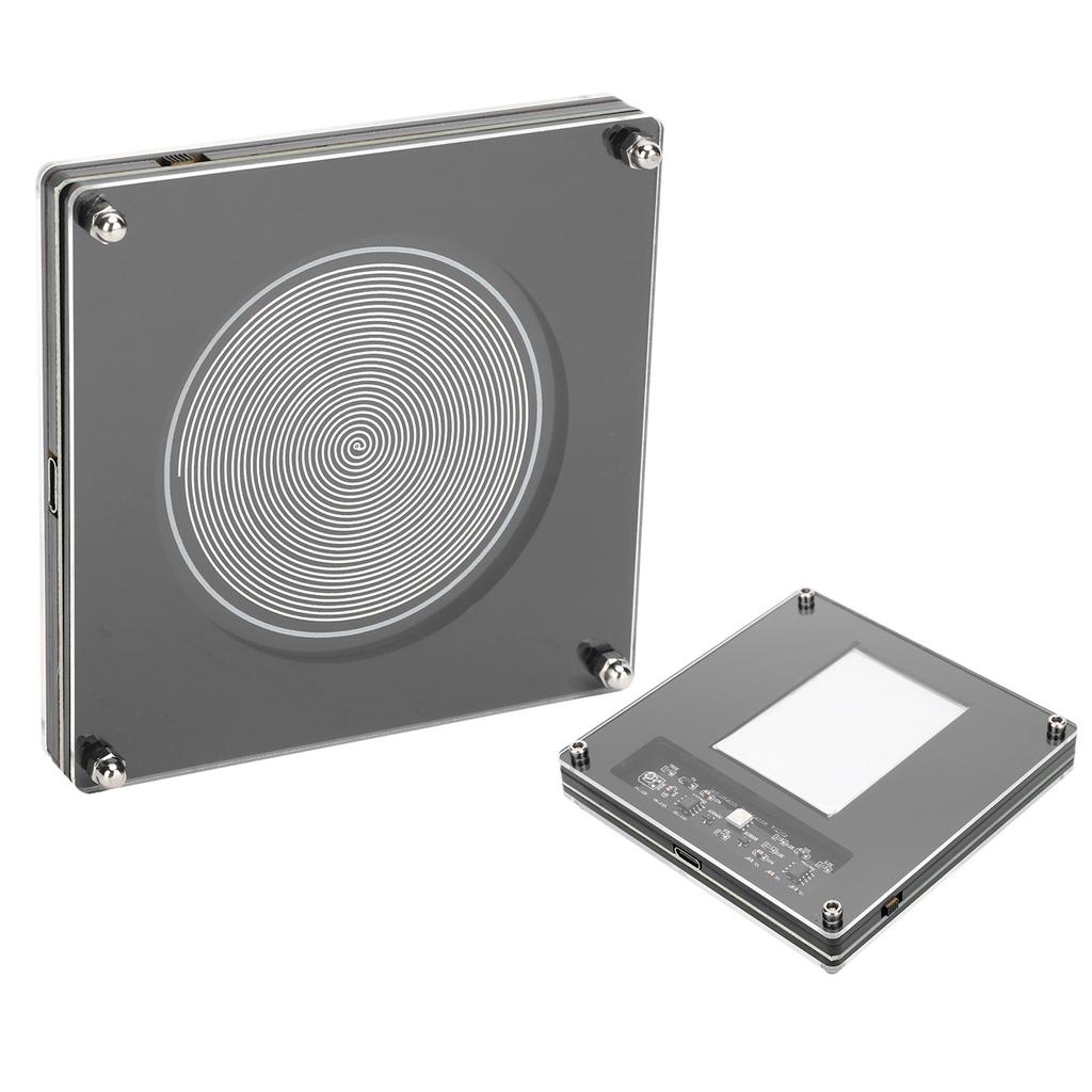 7.83HZ Wave Generator Schumann Resonances Ultra Low Frequency Pulse Sleep Aid ABS Silver FM783