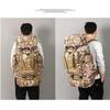 70/80L Outdoor Tactical Backpack Oxford Fabric Large Waterproof  Military Trekking Fishing Hunting Camping  Bag  Rucksacks