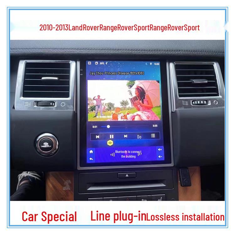 

10-13 Range Rover Sport Автосистема Android с большим интеллектуальным сенсорным экраном и CarPlay 4+64G/4G/CARPLAY чёрный