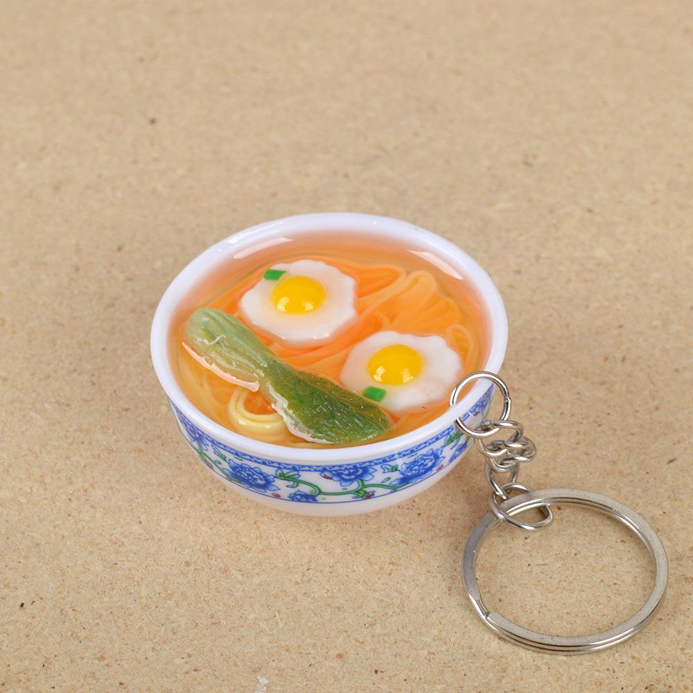 Douyin Live DIY Food Model Keychain: Children's Chinese Style Role-Play Toy Gift