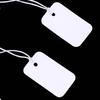 Kraft Hanging Price Tags with Elastic Cord - 100 Pieces for DIY Jewelry Ornaments
