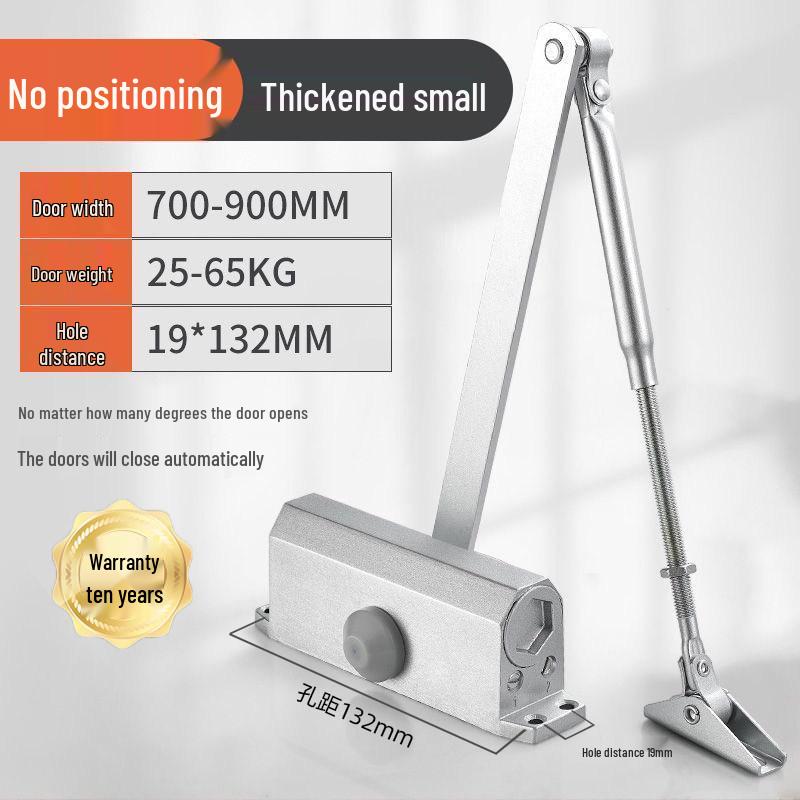 Hydraulic Silent Fire Door Closer - Push-Pull Main Door Buffer Unit