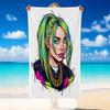 Billie Eilish Beach Towel, Soft Large Absorbent Towel For Beach Swimming Pool Travel Vacation