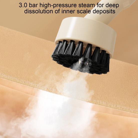 Steam Cleaning Machine 1200W High Power Fast Preheating Ergonomic Comfort Design 3.0BAR High Pressure Steam Cleaner