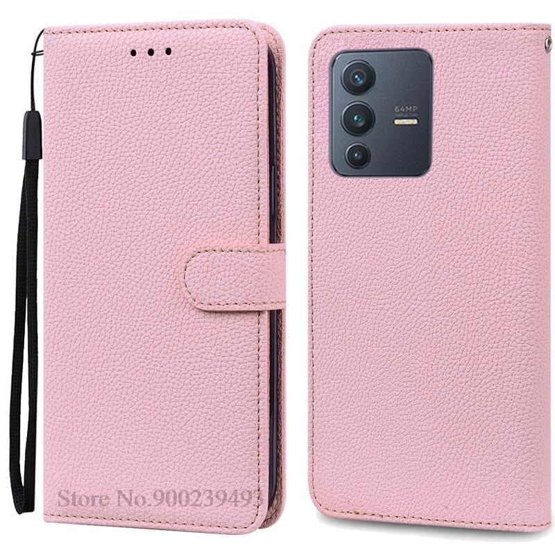 For Vivo V23 Case Vivo V23 5G Wallet Leather Flip Case For Vivo V2130 Cover Phone Case For Vivo V23 V 23 2130 Bumper Coque Funda