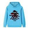 B1172 Bambini Ragazzi Ragazze NINJA KIDZ Anime Stampato Casual Outdoor Felpa con Cappuccio a Maniche Lunghe