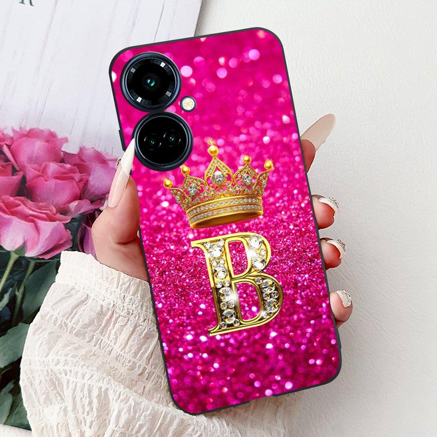 For Tecno Camon 19 Pro Case Shockproof Crown Letter Soft Silicone Funda for Tecno Camon19 Neo 19Pro Back Cover Camon 19NeoFundas