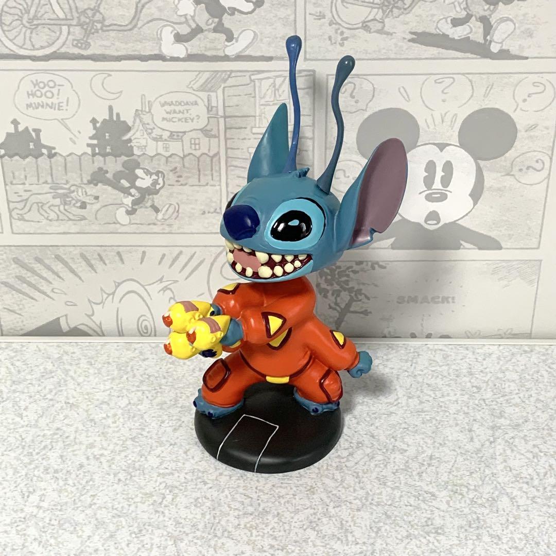 

[Б/У] Фигурка Дисней Стич Болванчик Инопланетянин 6-рукий