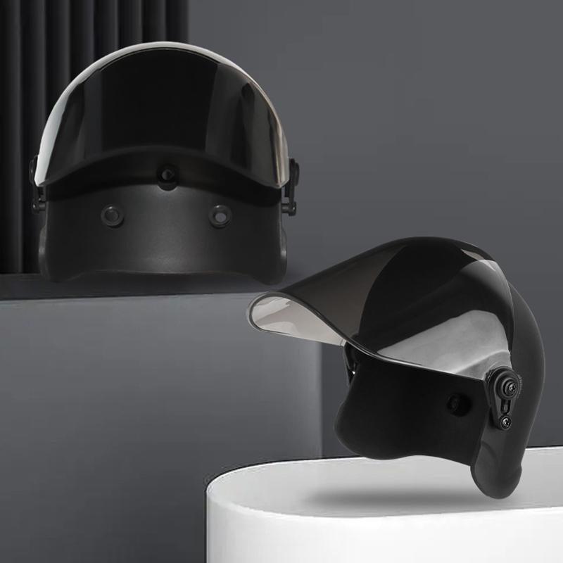 Motorcycle Phone Mount with Sun Shade Heavy Duty Helmet Phone Holder Anti-Drop for Motorbike Off-Road Adventure Trips