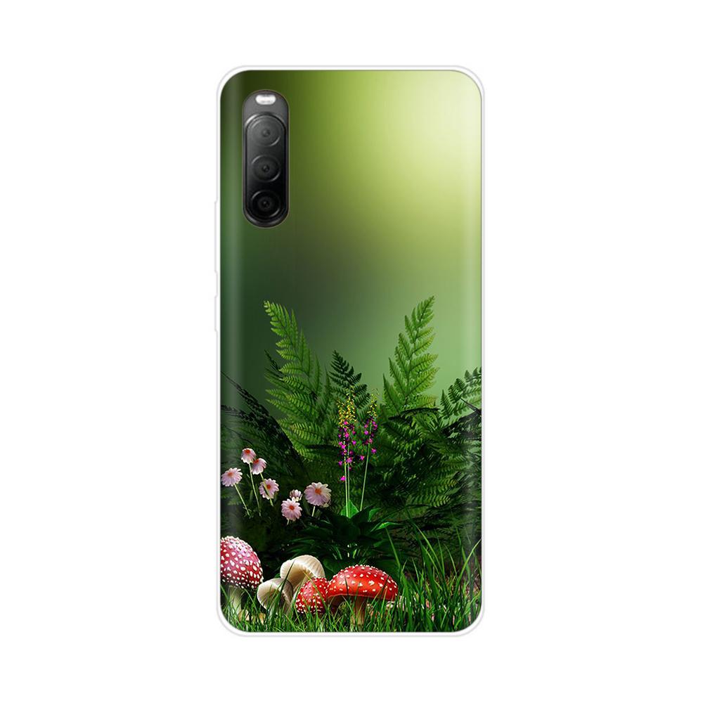 For SONY Xperia 10 iii 10 II Cases 10iii Soft TPU Silicone Bumper Phone Cases For Sony Xperia 10 II 10 III Cases Cover Fundas