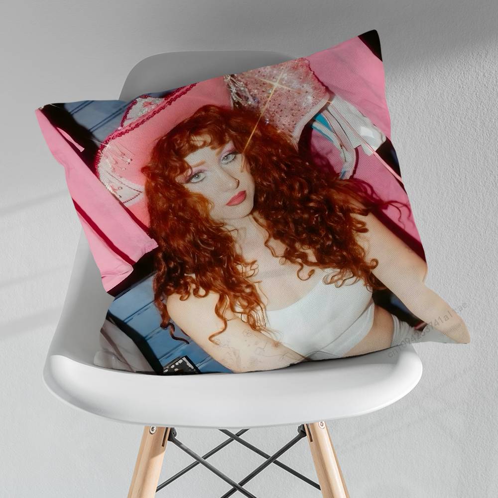 CChappell Roan Midwest Princess Pillow Case For 30x30cm45x45cm55x55cm For Home Bedroom Decoration And Protector