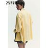 Zaprha 2025 Autumn New Fashion Loose Long sleeve Casual Drape Shirts Women Idle Style 8522117