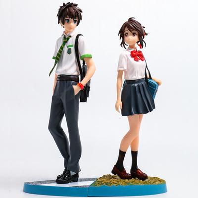 Anime Film Your Name Figur Tachibana Taki & Miyamizu Mitsuha PVC Action Figure Sammlung Modell Spielzeug