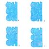 Pendants Mould Silicone Resin Moulds with Hole Silicone Material for Pendants