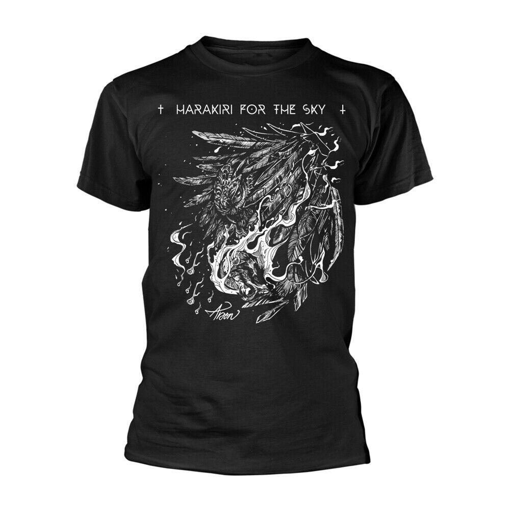 

Harakiri For The Sky Arson Белая Черная футболка унисекс S