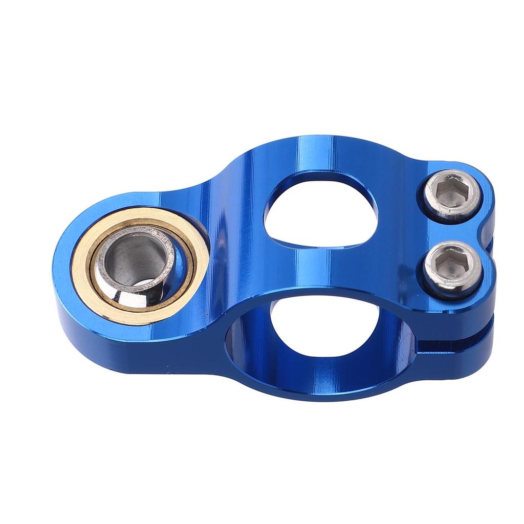 Motorcycle Damper Fork Bracket Support Holder CNC Anodized Vibrations Reduction Lightweight Steering Damper Fork Frame Mounting Clamp