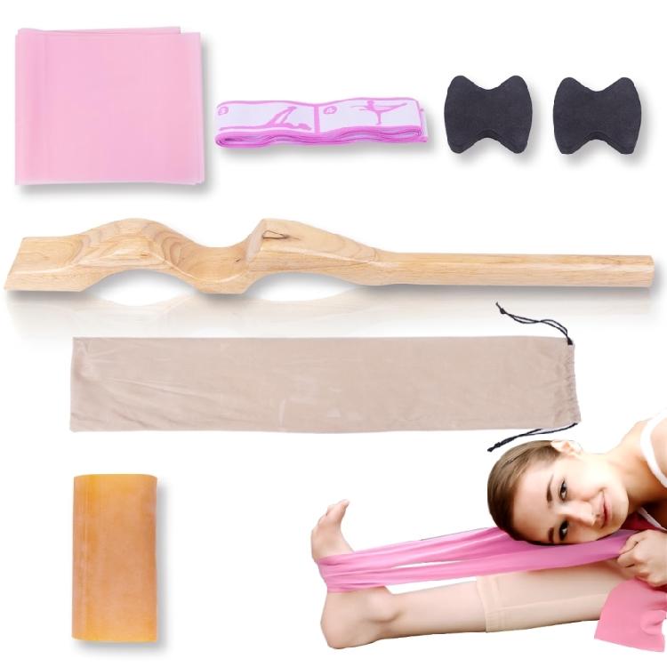Professional Wooden Ballet Foot Stretcher Set Compacts Light Weight Dance Stretching Equipment Arch Enhancer Enduring