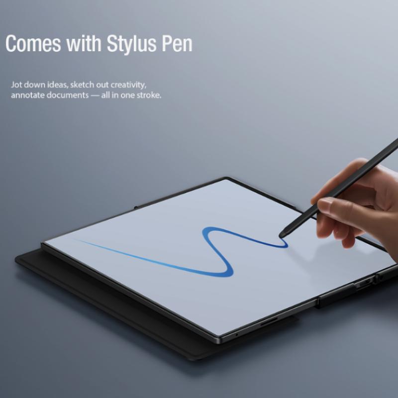 Pro pouzdra na telefon Samsung Galaxy Z Fold 7 Nillkin Flip Kožené pouzdro Luxusní peněženka Business styl se slotem na karty Tašky na telefon Zadní kryt