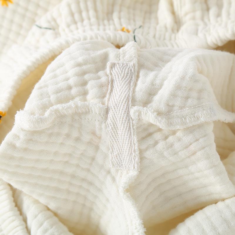 Women's Four-Layer Pure Cotton Gauze Winter Homewear Set