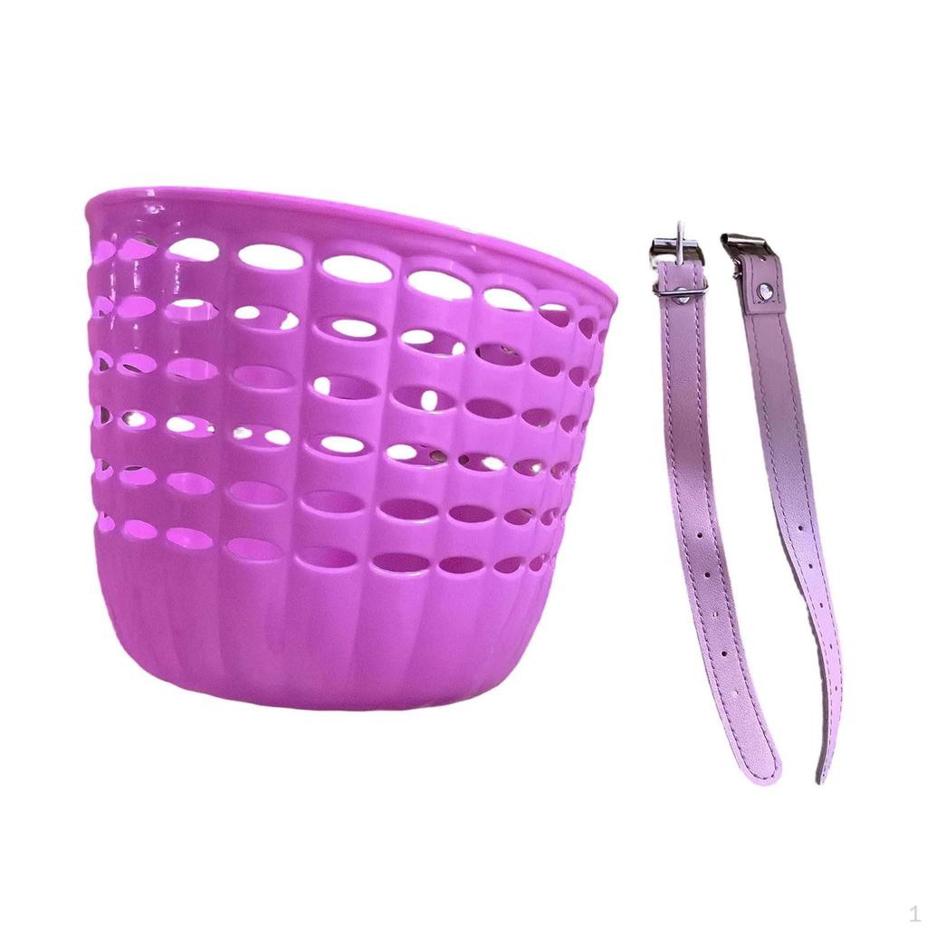 Basket for Children (boys And Girls) – Handlebar Bag Storage Transport Material: PP