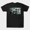 Herren Schwarzes Print-T-Shirt The Runaways No-Cut Transferpapier Print Baumwoll-T-Shirt