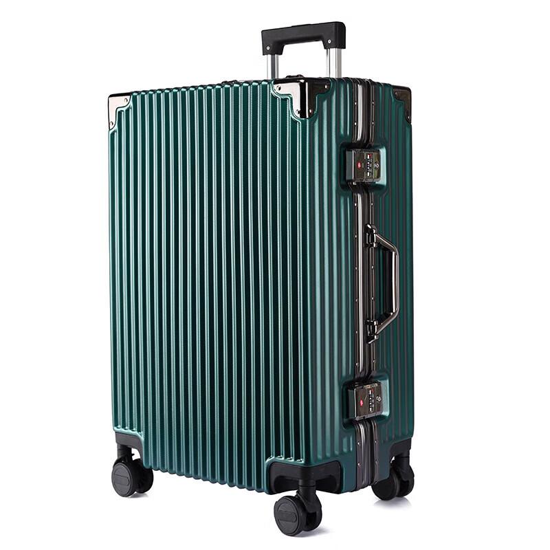 Churong Unisex Aluminum Frame Spinner Suitcase