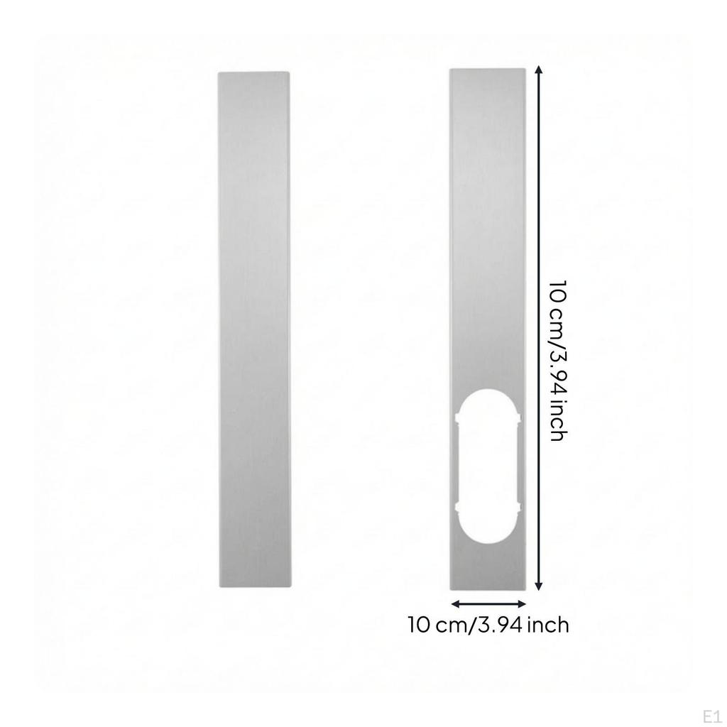 2 Pieces Portable Air Conditioner Window Vent Kit Easy to Install Exhaust