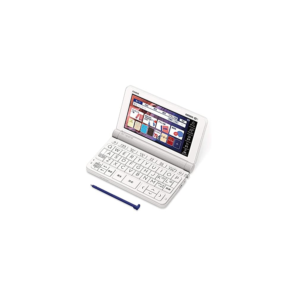 Casio Electronic Dictionary French Ex-word XD-SX7200 57 Contents (11 French Contents) XD-SXN72 Set White