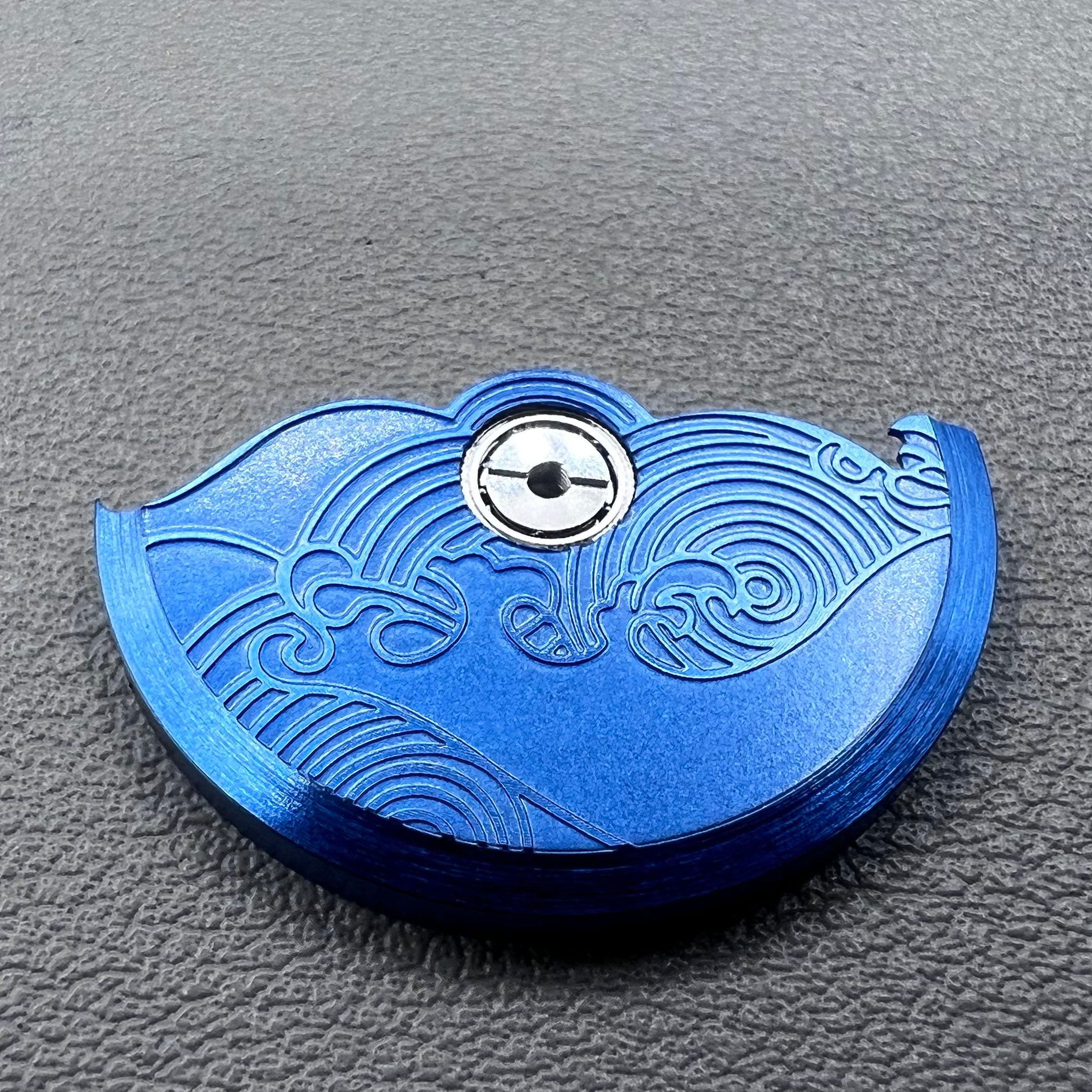 Auspicious Cloud Blue Modified Rotor Oscillating Weight for NH35 NH36 Movement