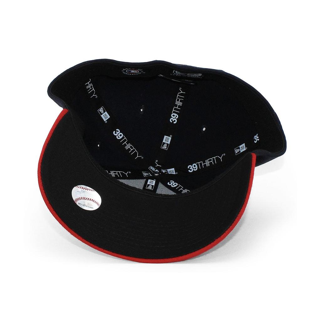 Cap 39THIRTY Atlanta Braves MLB STRETCH FIT CAP Stretch ATLANTA BRAVES Hat 3930 Size [New Era] S/M [Used]
