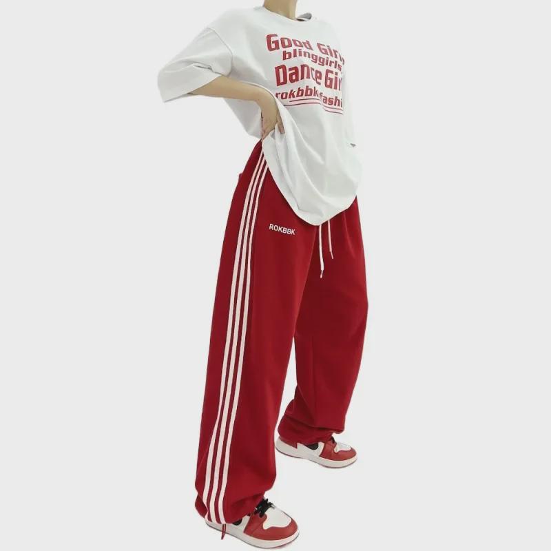 Pantaloni de trening coreeni retro Street Hip-Hop Jazz Dance pentru femei