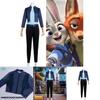 Zootopia 2 Judy Hopps Cosplay Costume With Polyester And Elastane For Kids Halloween Events