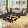 Boston Bruins Design Crystal Velvet Rug Soft Decorative Mat for Bedroom Entrance