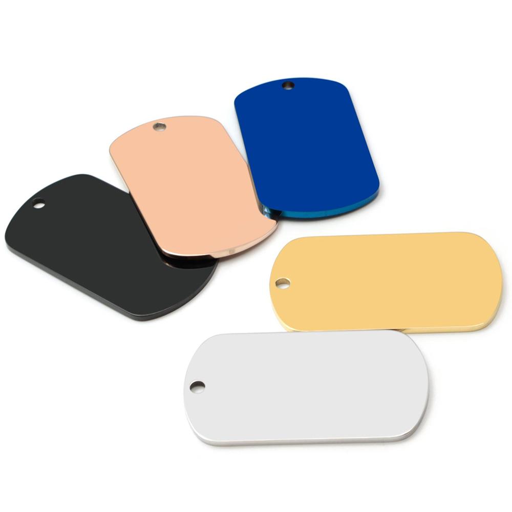 Wholesale 20PCS Pet Supplies Personalized Dog ID Tag Stainless Steel Custom Engraved Cat Pendant Accessories 7