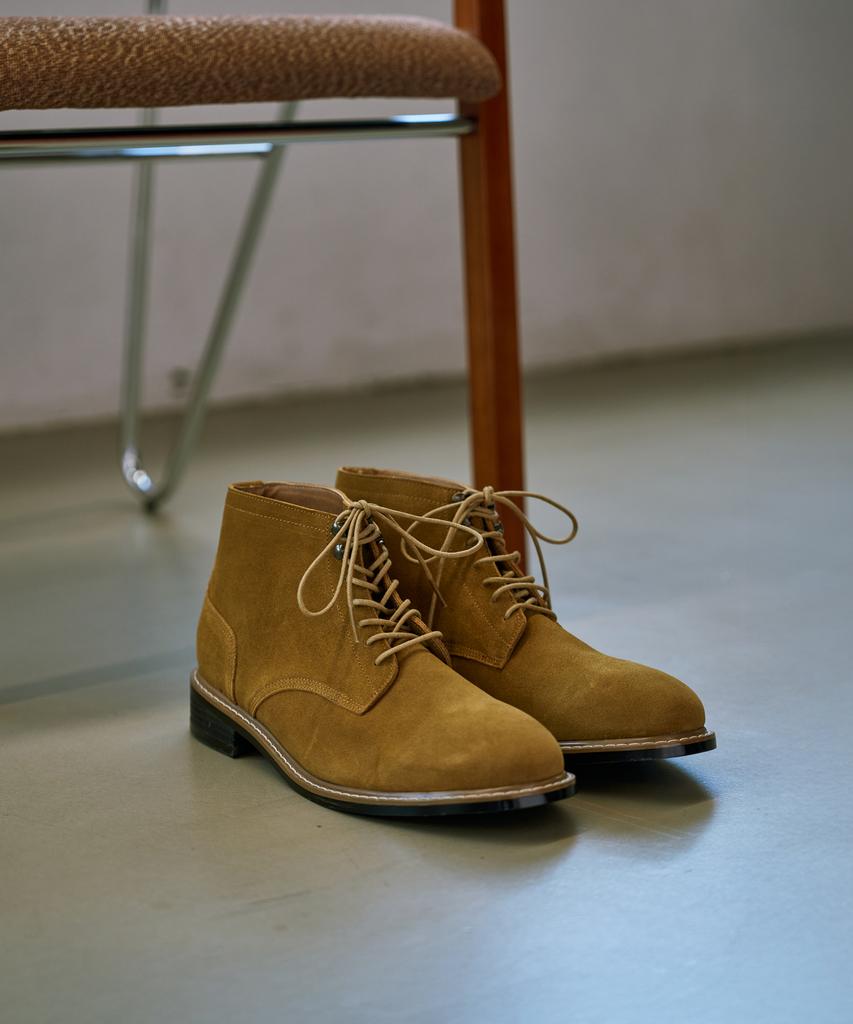 Customade Milli Suede Military Field Boots 4Cm (Cr0099Scm)