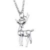 Panda Charm Necklace Cute Animal Pendant For Kids Chinese Culture Jewelry 43cm Chain