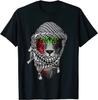 Free Palestine Palestinian Lion Flag Solidarity Graphic Men T-Shirt