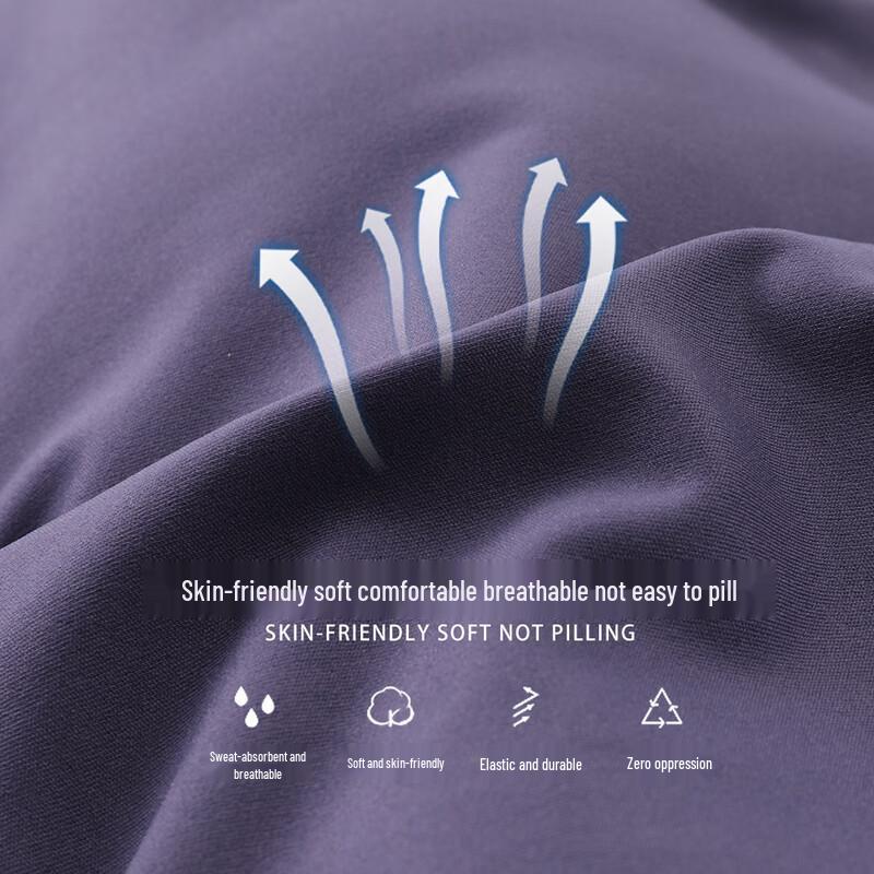 Nuodingxiu Bare-Feel High-Elastic Sports Yoga Bra