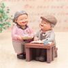 Resin Elderly Couple Statue: Anniversary & Birthday Gift for Home Decor