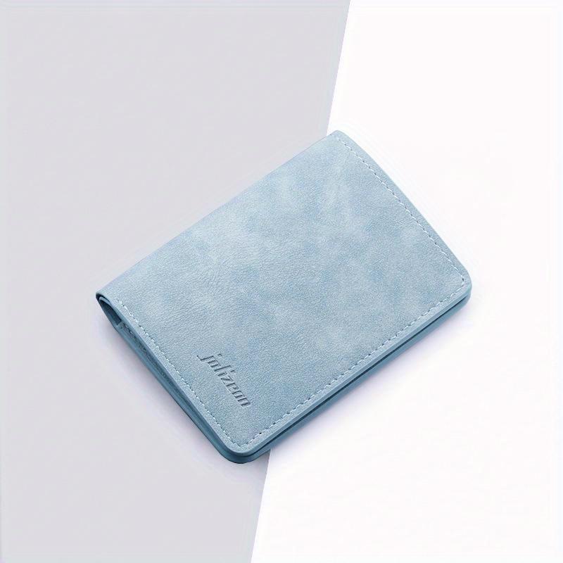 Men/Women Fashion Wallet ID/credit Card Holder Wallet for Men Multi-Card Bag Holder Two Fold Small Wallet Black/gray Coin Purse