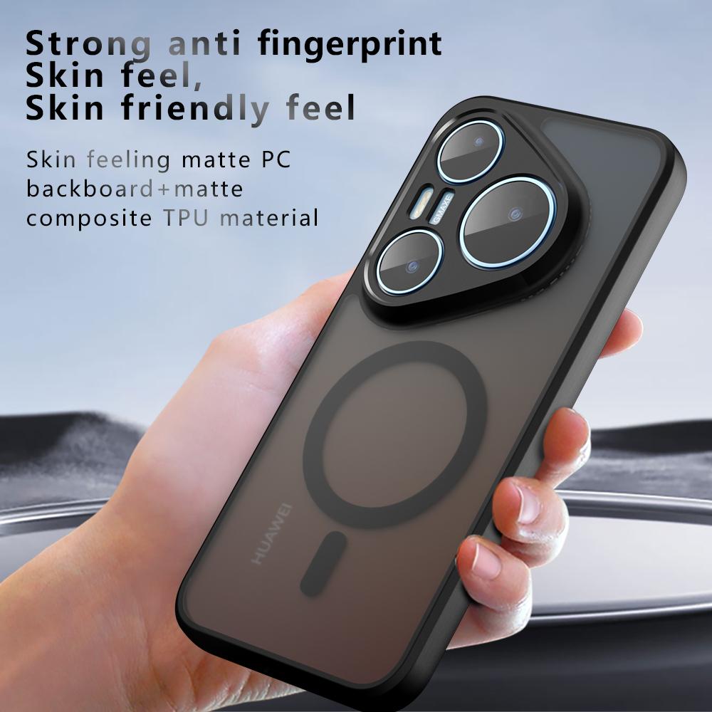 Shockproof Back Cover Magnetic Wireless Charging Case For Huawei P90 Pro HuaweiP90Pro