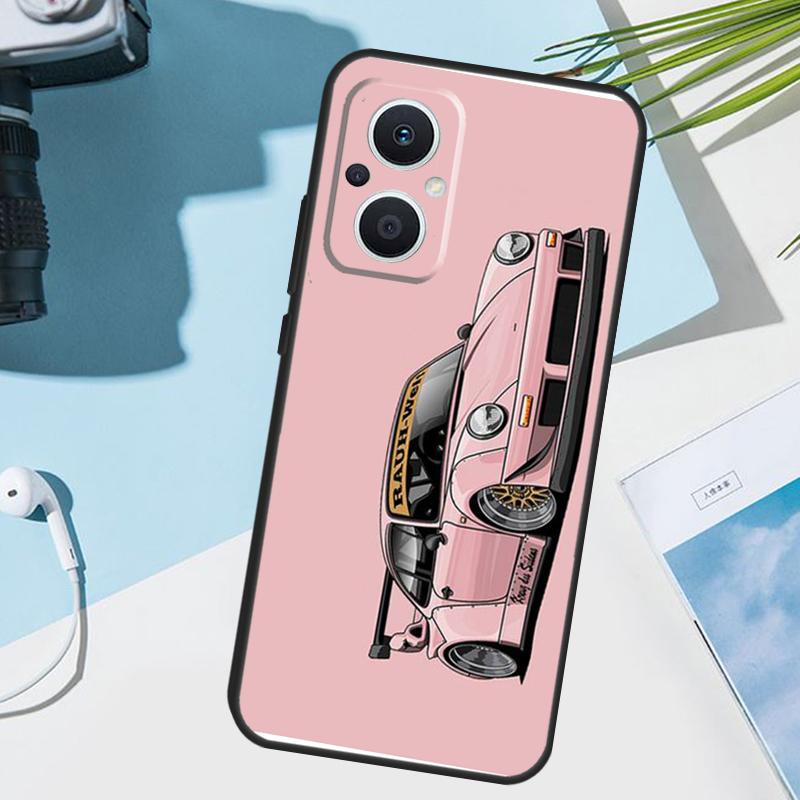 Japan Sports Car Jdm Drift Cover For OPPO Reno 11 Pro 10 12 13 14 14F 13F 12F 11F 7 8 Lite OPPO Find X6 X5 X8 Pro Case