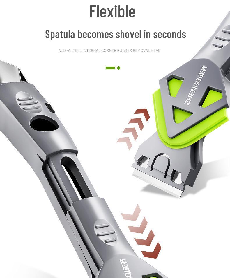 Multifunctional Caulk and Glue Scraper Spatula for Seam Filling and Cleaning