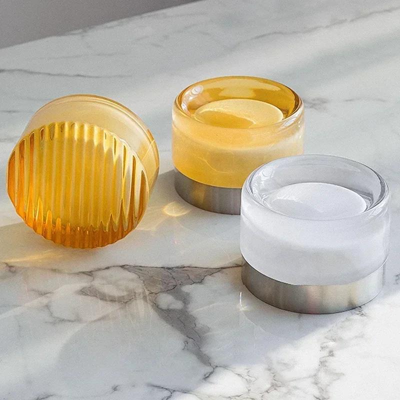 LED Lamp Amber Jelly Small Wall Sconces Bedside Room Decor Hotel Aisle Lighting Fixture