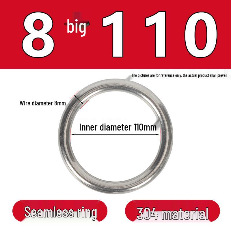 Stainless Steel Seamless O-Ring: Corrosion-Resistant Accessory for Handbags and Pet Gear